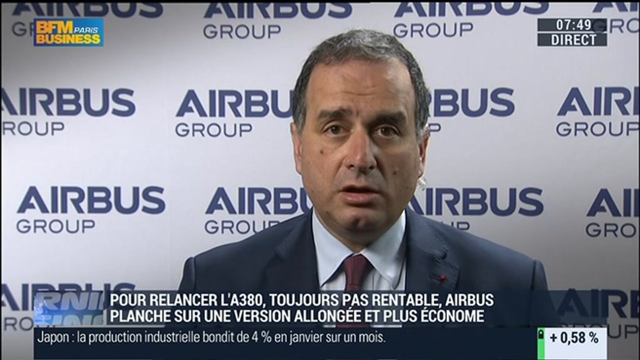 Airbus Group: "Nous avons 10 ans de production en commande": Marwan Lahoud - 27/02