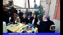Regione Puglia | Legge elettorale in aula, vertice in un bar tra M5S ed Emiliano