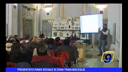 Presentato il Piano sociale di zona Trani-Bisceglie