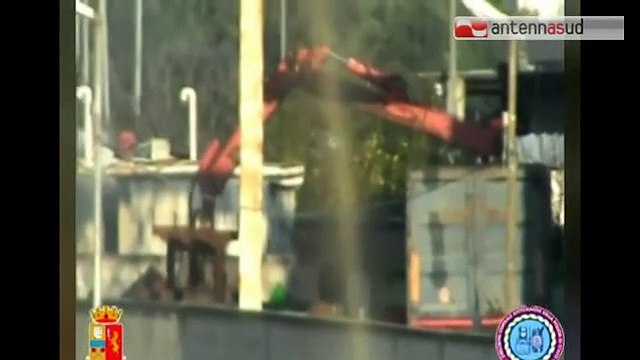 TG 26.02.15 Brindisi, blitz della polizia contro i furti di rame, acciaio e ferro