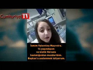 14 yaşındaki kız Başkan'dan ötanazi istedi