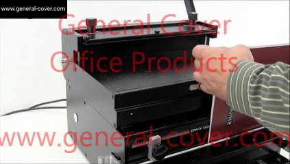 Perforelieuse professionnelle à anneaux métalliques Onyx 3-en-1 PPS et Onyx HD 8000