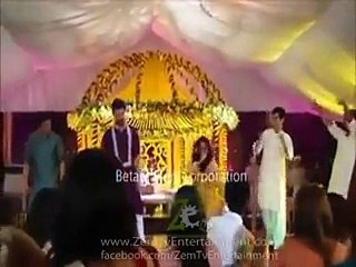 Atif Aslam Dancing At His Mehndi on 27th March 2013 - Video
