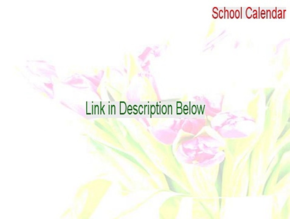 School Calendar Free Download (Download Now 2015)