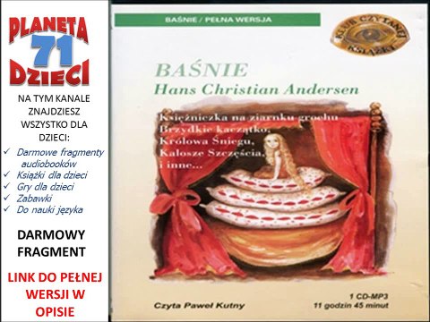 BAŚNIE czyta Paweł Kutny - Hans Christian Andersen (audiobook, baśnie dla dzieci)