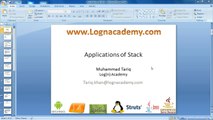 16. Data Structure and Implementation- Applications of Stack