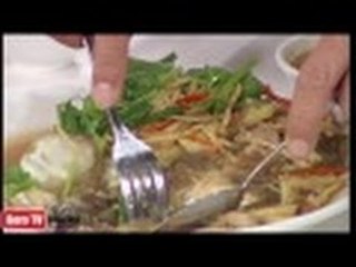 ครัวคุณต๋อย 20 มิ.ย. 57 (1/2) ปลาตะโกกนึ่งบ๊วย ร้านยิ้ม ยิ้ม จ.นครสวรรค์