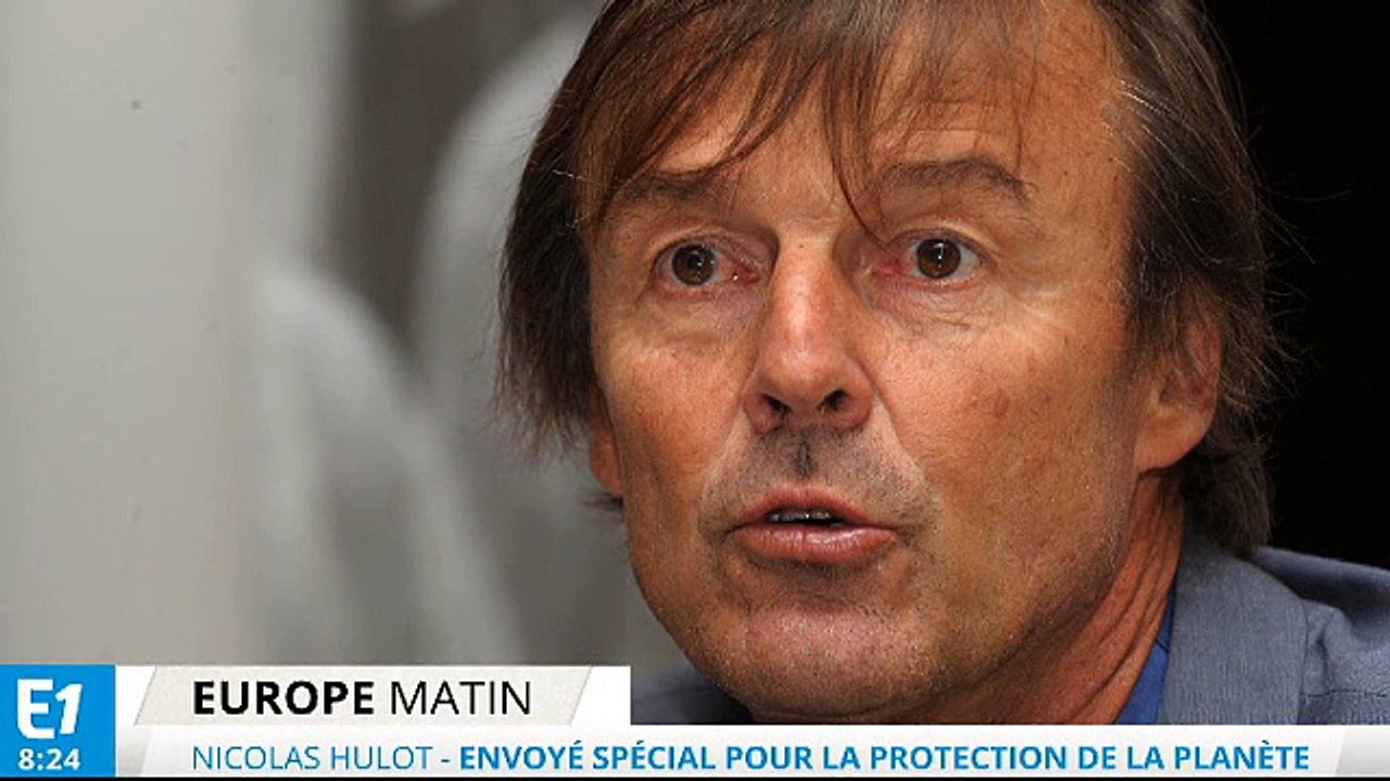 Hulot : "Climat : Hulot garant de la "sincérité...