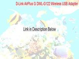 D-Link AirPlus G DWL-G122 Wireless USB Adapter(rev.C) Cracked [pilote d-link airplus g dwl-g122 wireless usb adapter 2015]