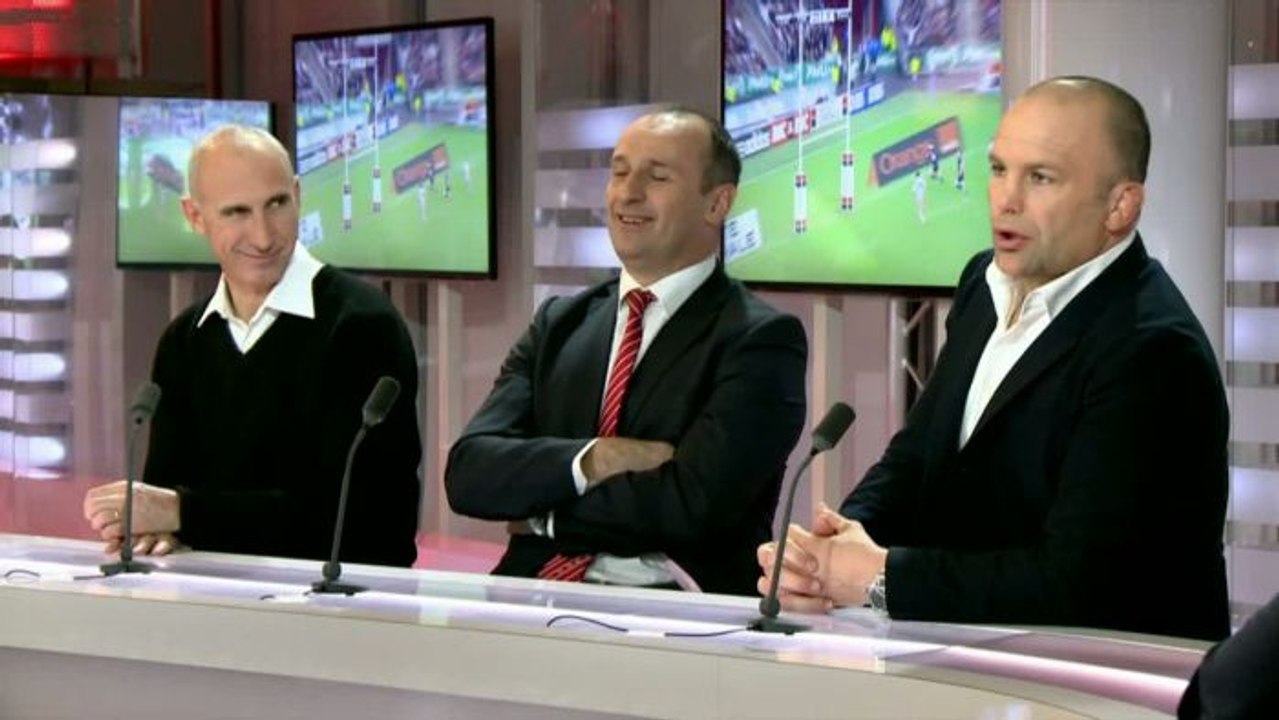 Le grand tour de L'Equipe avec le staff du XV d...