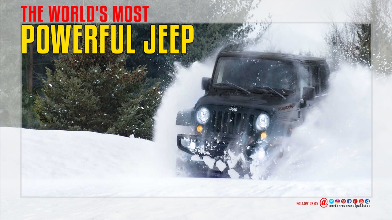 The world's most Powerful Jeep