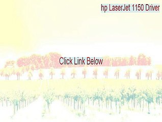 hp LaserJet 1150 Driver Download (Download Here 2015)