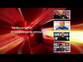 Les Crampons d'Or de l'Equipe du soir : La Meilleure sortie en conférence de presse