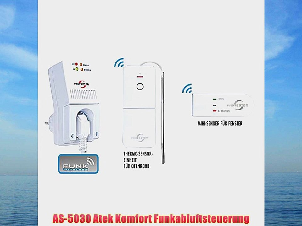 AS-5030 Atek Komfort Funkabluftsteuerung