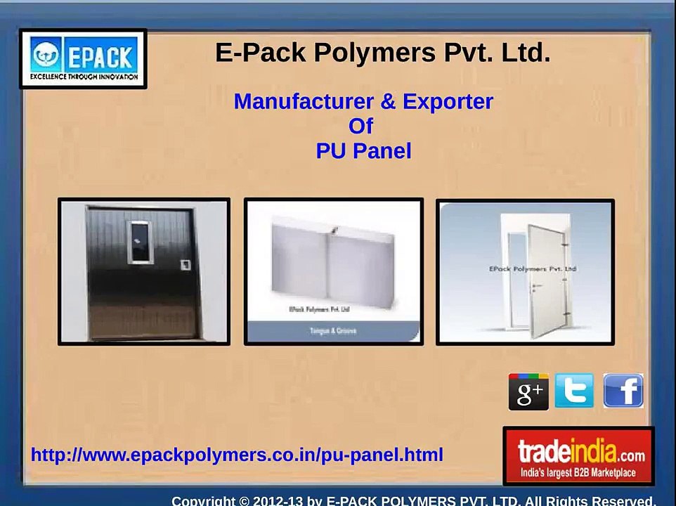 PU Panel Exporter, Manufacturer,E-Pack Polymers