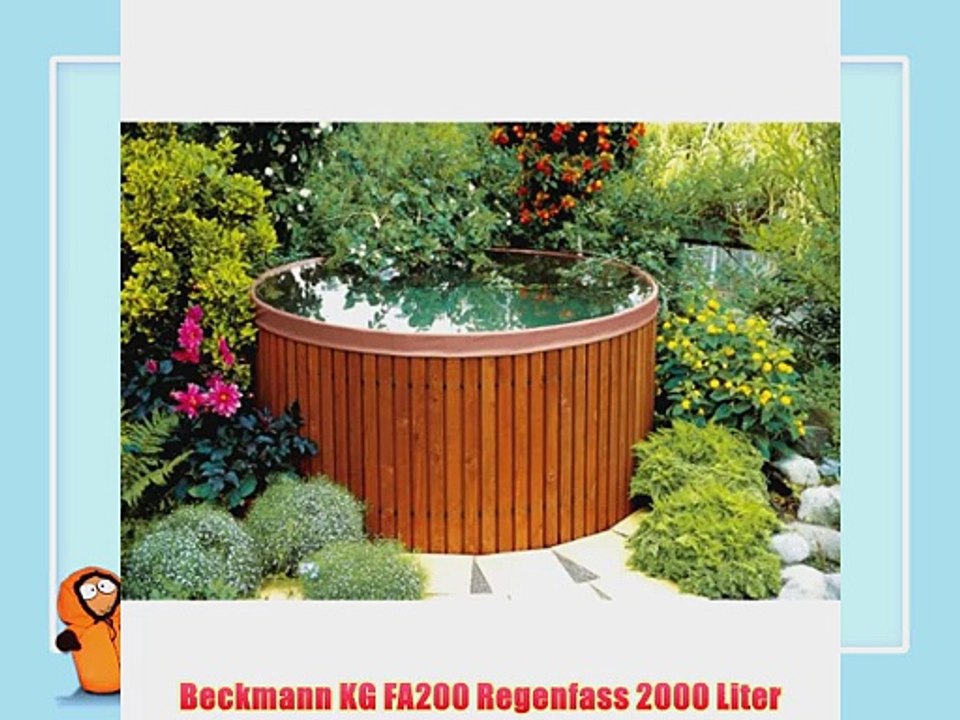 Beckmann KG FA200 Regenfass 2000 Liter