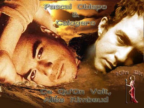 KARAOKE PASCAL OBISPO et CALOGERO - Ce que l'on voit allée Rimbaud