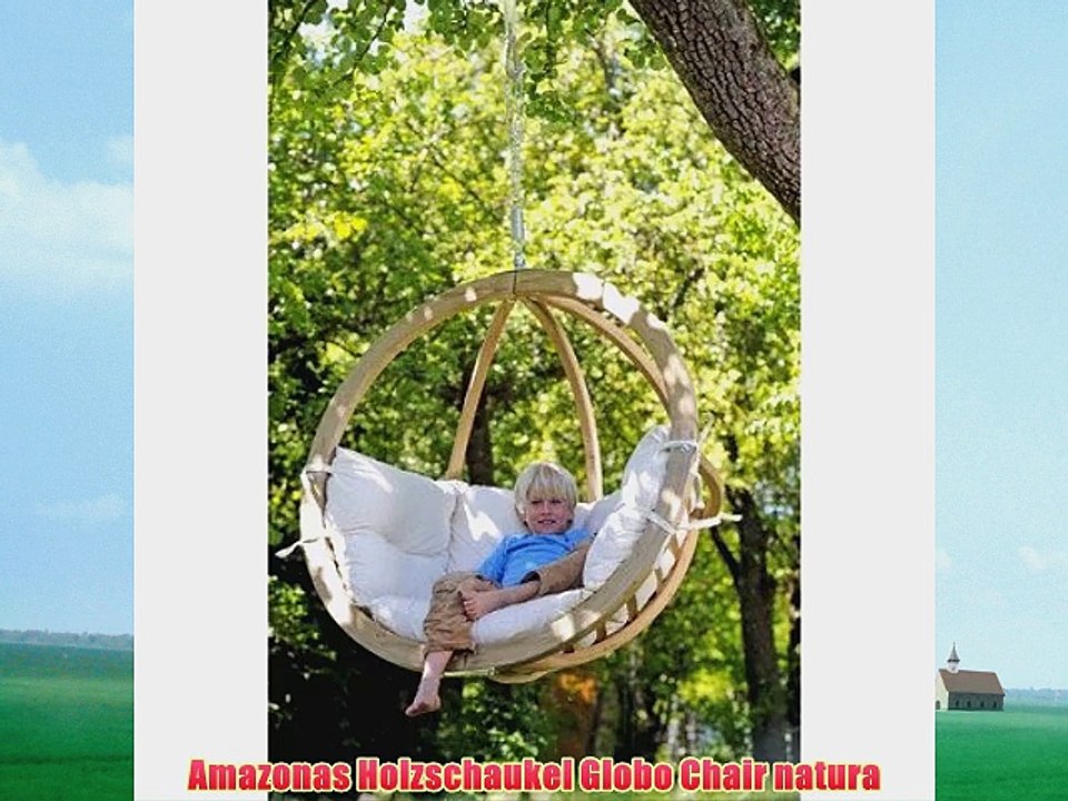 Amazonas Holzschaukel Globo Chair natura