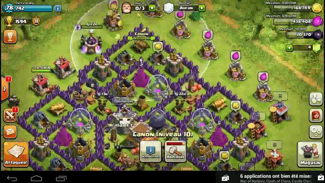 clash of clans meilleur defense hdv 8 de farm