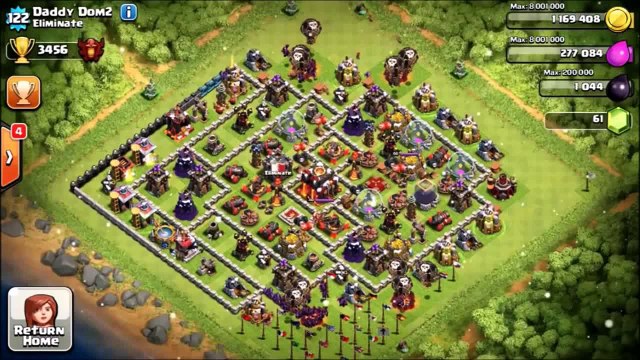Clash of Clans ~ HDV 10 MAX avec des murs niveaux 2 [FR]
