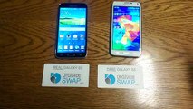 Real Samsung Galaxy S5 vs Fake Samsung Galaxy S5
