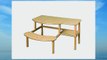 Wild Zoo Furniture Childs Wooden Computer Desk for 1 to 2 Kids Ages 2 to 5 Maple/Tan