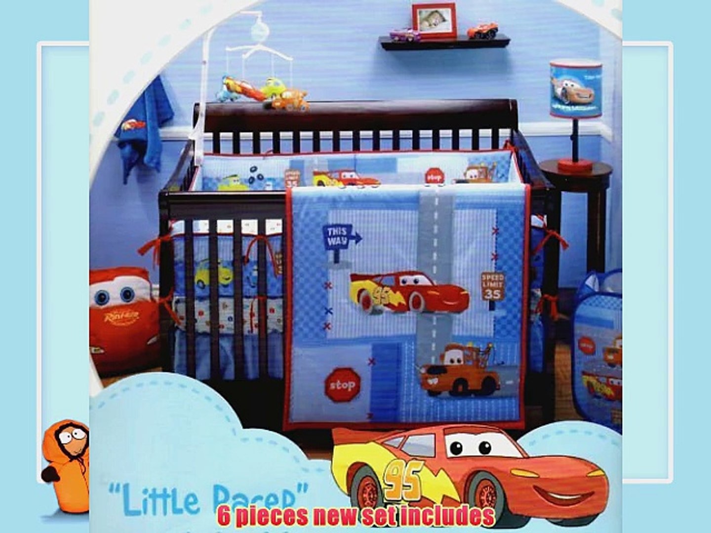 lightning mcqueen crib bedding
