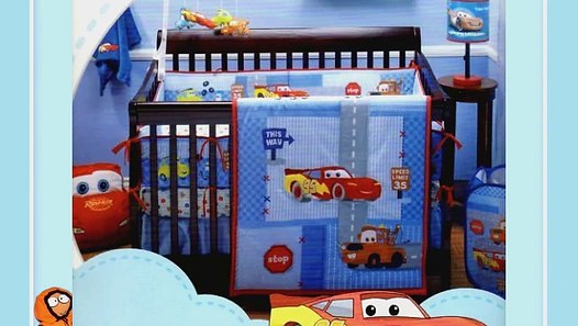 cars crib set