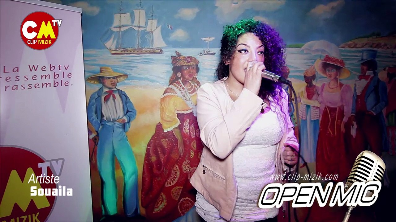 Souaila dans l'open mic 10 de Barbara Cyrille
