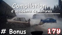 Compilation d'accident de voiture n°179   Bonus / Car crash compilation # 179