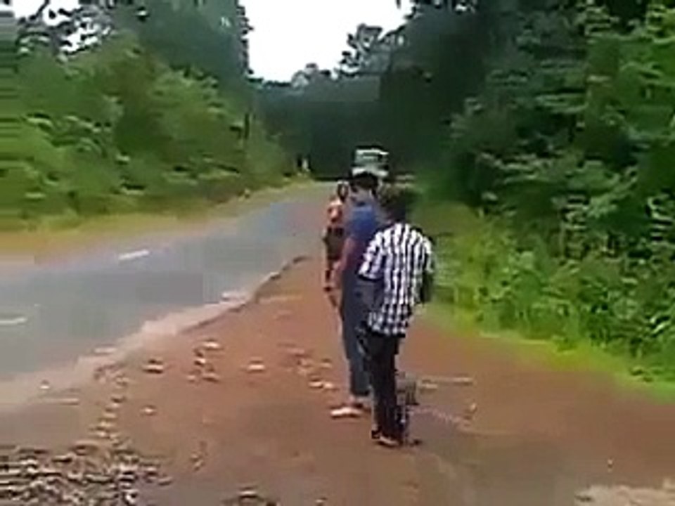 Funny boys stopping a bus - Must watch - comedy video