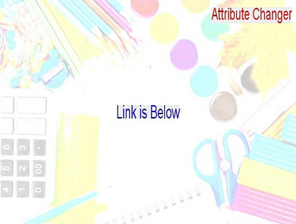 Attribute Changer Serial [attribute changer windows 7 64-bit]