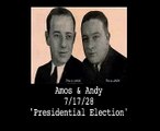 Amos and Andy Radio Program Presidential Election Old Time Radio