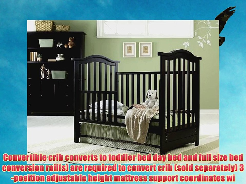 Bonavita Hudson Classic Convertible Crib Classic Cherry