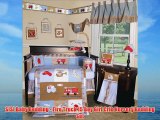 SISI Baby Bedding - Fire Truck 15 Boy Girl Crib Nursery Bedding Set