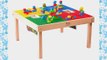 Lego Compatible Heavy Duty Table-32x32-MADE IN THE USA!! Preassembled-Solid Hardwood Legs and