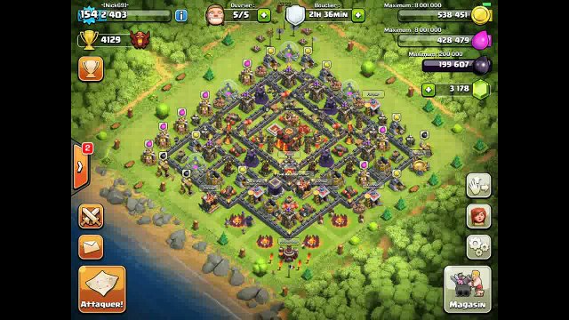 Clash of clans TOP 5 Fails et TOP 5 Meilleurs Raids de la derniere guerre de clans + commentaires !