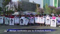 Mexique: les parents des 43 étudiants disparus manifestent