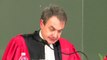 Cérémonie de remise du doctorat Honoris Causa à José Luis Zapatero - Discours de M. Zapatero (version traduite en français)