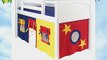 Twin Playhouse Curtain Color: Blue Red & Hot Yellow Additional Side Panel: No