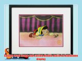 Pinocchio and Jiminy Cricket Walt Disney Limited Edition Animation Cel Framed