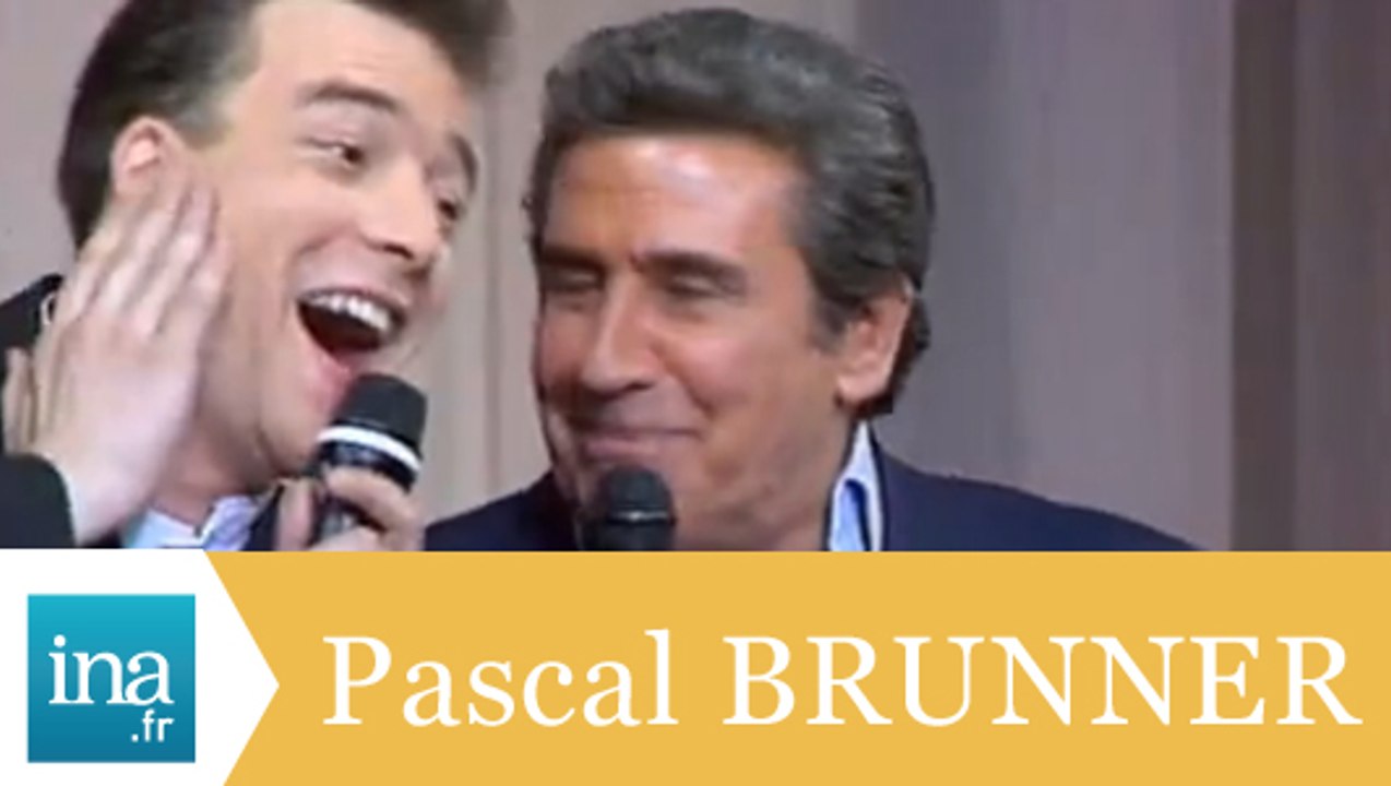 Pascal Brunner imite Gilbert Bécaud - Archive INA