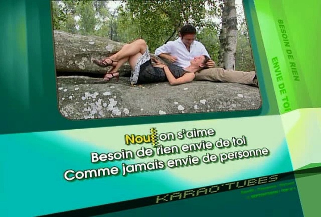 KARAOKE PETER et SLONE - Besoin de rien envie de toi