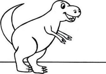 Dinosaur Invades Fiesta Nacional Del Sol