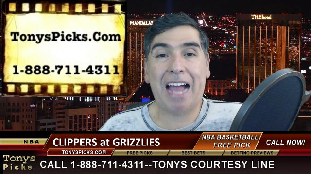 Memphis Grizzlies vs. LA Clippers Free Pick Prediction NBA Pro Basketball Odds Preview 2-27-2015