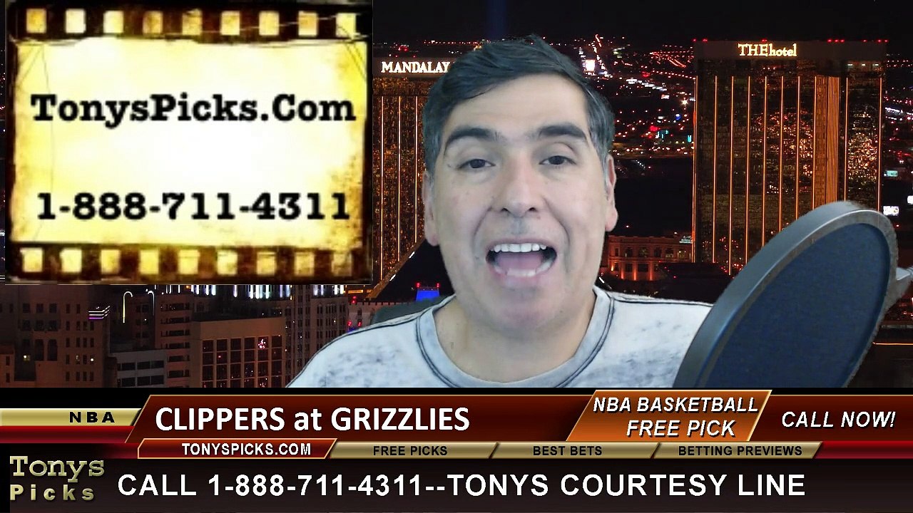 Memphis Grizzlies vs. LA Clippers Free Pick Prediction NBA Pro Basketball Odds Preview 2-27-2015