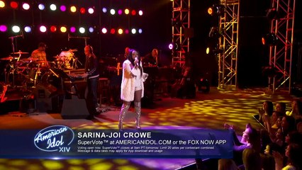 Top 12 Girls  Sarina-Joi Crowe - AMERICAN IDOL XIV