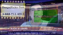 LA Lakers vs. Milwaukee Bucks Free Pick Prediction NBA Pro Basketball Odds Preview 2-27-2015