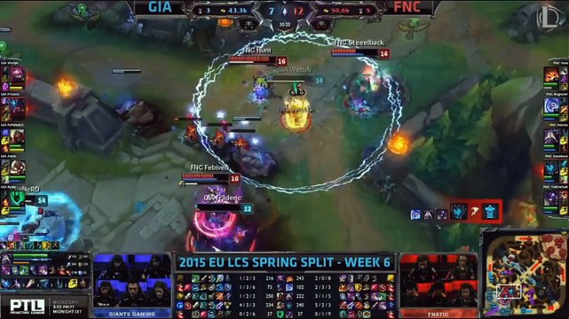 Hier sur la TVLoL LCS Week 6 D1 - League of Legends