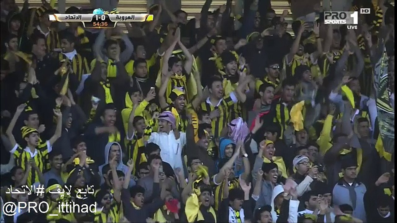 هدف الفوز الاتحادي الوحيد على العروبة